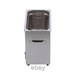 Degassing Ultrasonic Cleaner 6L 2-Frequency 40kHz/28kHz Timing Heating DigiWPD