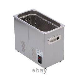 Degassing Ultrasonic Cleaner 6L 2-Frequency 40kHz/28kHz Timing Heating DigiWPD