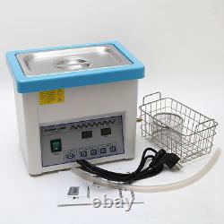 Dental Medical Timer Liter Heated Ultrasonic Cleaner Heater Lab Y$YN