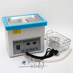 Dental Stainless Steel 5L Heated Ultrasonic Cleaner Heater with Timer