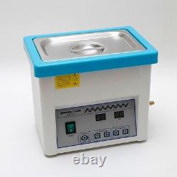 Dental Stainless Steel 5L Heated Ultrasonic Cleaner Heater with Timer