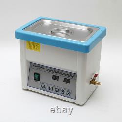 Dental Stainless Steel 5L Industry Heated Ultrasonic Cleaner Heater 110/220V A-B