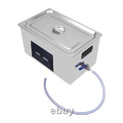 Dental Ultrasonic Cleaner Cavitation Bath Unit with Heater and Basket 30L 28/40K