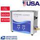 Digital Ultrasonic Cleaner 15L 360With450W Ultrasonic Cleaner with Heating Bath CE