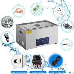Digital Ultrasonic Cleaner 22L 480W Heated Ultrasonic Cleaning Machine with Timer