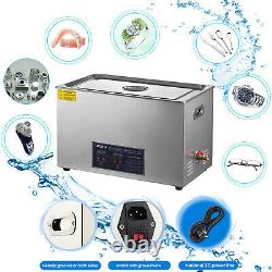 Digital Ultrasonic Cleaner 3/6/10/15/30L Timer Heat Ultra Sonic Jewelry Cleaning
