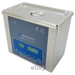 Digital Ultrasonic Cleaner 3L Tank Heated Ultra Sonic Bath Cavitek Technology