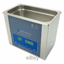 Digital Ultrasonic Cleaner 3L Tank Heated Ultra Sonic Bath Cavitek Technology