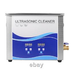 Digital Ultrasonic Cleaner 6.5L 180With300W with Heating Bath For Fuel Injector CE