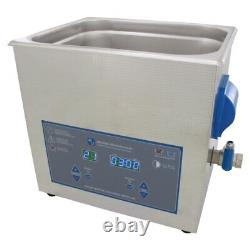 Digital Ultrasonic Cleaner 9 Litre Professional Tank Heated Ultrasonic Bath