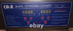 Digital Ultrasonic Cleaner Heated Stainless Steel Ultra Sonic Cleaning NEW 533