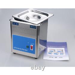 EFLE Stainless Steel 110V 220V 1.8 L Industry Heated Ultrasonic Cleaner Heater