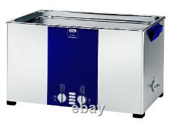 ELMA S300H 7. Gal. Heated Ultrasonic Cleaner, 37kHz, 19.9 x 11.8 x 7.9, 1007158