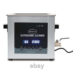 Eastwood 9L Ultra High 40000 Hz Frequency Heated Ultrasonic Cleaner with Degas