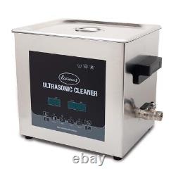 Eastwood 9L Ultra High 40000 Hz Frequency Heated Ultrasonic Cleaner with Degas