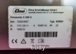 Elma Elmasonic S300H 7.5 Gallon Heated Ultrasonic Cleaner with Timer, Sweep, Degas