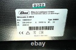 Elma Ultrasonic Cleaner S450H, W Basket & Cover. 11.9 Gallon Capacity, 220VAC