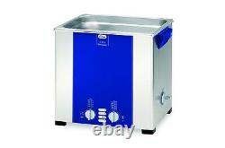 Elmasonic S120H Heated Ultrasonic Cleaner 3.5 Gallon 1007154 11.8 x 9.4 x 7.9