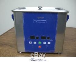 Eumax 3 Liter 3/4 Gallon Large Capacity Heated Digital Ultrasonic Cleaner New