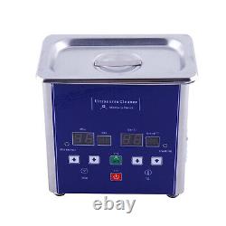 Eumax Ultrasonic cleaner 0.7L-1x50watt transducer & heating & digital LED panel