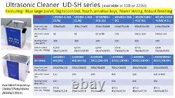 Eumax Ultrasonic cleaner 0.7L-1x50watt transducer & heating & digital LED panel