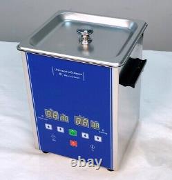 Eumax Ultrasonic cleaner 2 L-1x50watt transducer & heating & digital LED panel