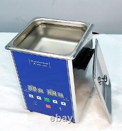 Eumax Ultrasonic cleaner 2 L-1x50watt transducer & heating & digital LED panel