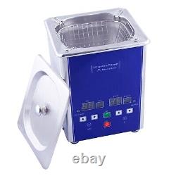 Eumax Ultrasonic cleaner 2 L-1x50watt transducer & heating & digital LED panel