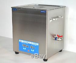 FULL SET DSA420SE-SK2 20L 1120W 40KHz HEATED INDUSTRIAL ULTRASONIC PARTS CLEANER