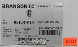 G170255 Branson Ultrasonics Bransonic 8510R-MTH Heated Ultrasonic Cleaner