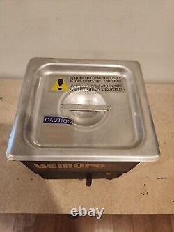 GEMORO Ultrasonic Jewelry Cleaner 1 Quart with Heater Model 1QTH-1702