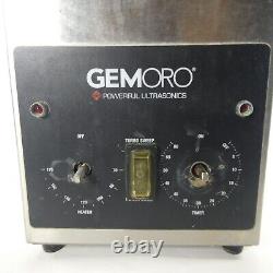 GemOro 2QTH-1732 Ultrasonic Cleaner with Heater & Timer