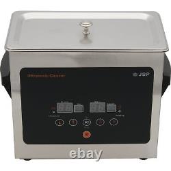 Heated Ultrasonic Cleaner, 0.80 Gallon, 110v 430watt 9.4X5.4X4