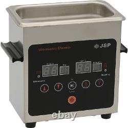 Heated Ultrasonic Cleaner, 1.5pints, 110v 45watt 6X3X2.5