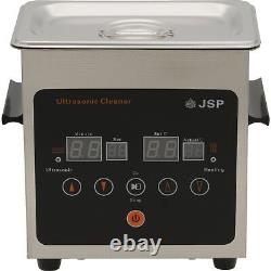 Heated Ultrasonic Cleaner, 1.5pints, 110v 45watt 6X3X2.5