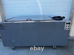 Heated ultrasonic cleaner