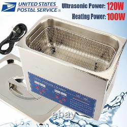 High Quality Stainless Steel 3L Liter Industry Heated Ultrasonic Cleaner Heater