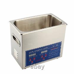 High Quality Stainless Steel 3L Liter Industry Heated Ultrasonic Cleaner Heater