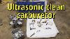 How To Ultrasonic Clean A Carburetor
