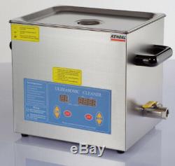 Industrial 12 Liter 660 Watts HEATED ULTRASONIC CLEANER HB612