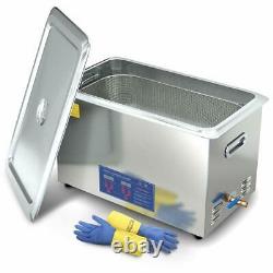 Industrial Grade Ultrasonic Cleaner 30L Large Capacity with 800W Heating Power