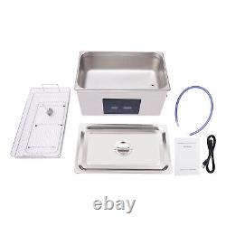 Industry Ultrasonic Cleaner Heating Cleaning Equipment Adjustable Temp 10L, 22L