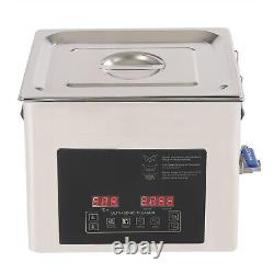 Industry Ultrasonic Cleaner Heating Cleaning Equipment Adjustable Temp 10L, 22L