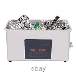 Industry Ultrasonic Cleaner Heating Cleaning Equipment Adjustable Temp 10L/22L