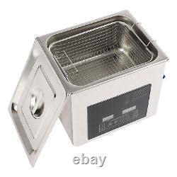 Industry Ultrasonic Cleaner Heating Cleaning Equipment Adjustable Temp 10L/22L