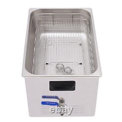 Industry Ultrasonic Cleaner Heating Cleaning Equipment Adjustable Temp 10L, 22L