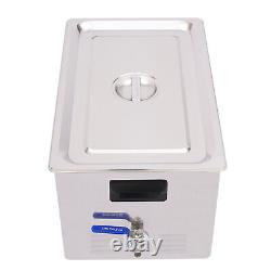 Industry Ultrasonic Cleaner Heating Cleaning Equipment Adjustable Temp 10L/22L