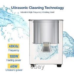 JMU 4.5L Ultrasonic Cleaner with Heater Timer & Basket Digital Sonic Machine