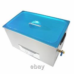 KAY Stainless Steel 30 L Industry Heated 110V Ultrasonic Cleaner Heater withTimer