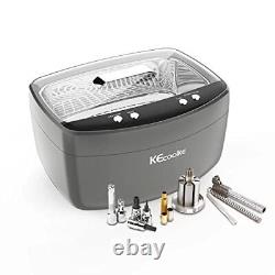 KECOOLKE 2.5L Large Capacity Ultrasonic Cleaner with Degas Heating and Time S